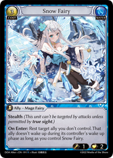 Grand Archive TCG: Snow Fairy - EN-191 (Dawn of Ashes, R)